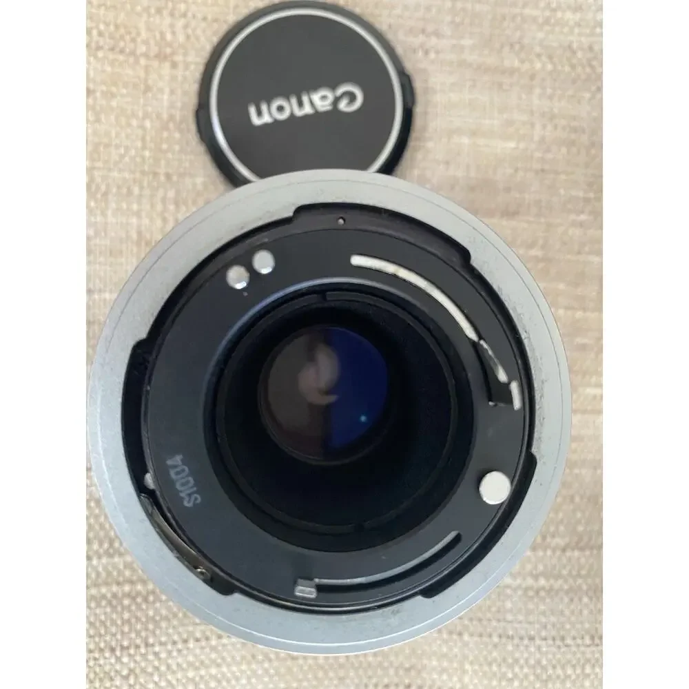 Canon FD 135mm f/3.5 S.C. Manual Focus Lens Hood Case UV Filter Untested